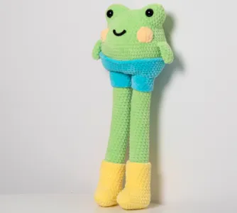 LILY, THE LEGGY FROG - CROCHET PATTERN