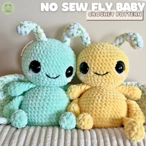 No-Sew Fly Baby Crochet Pattern