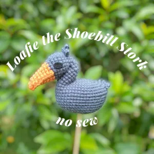 Loafie the Shoebill Stork (no sew)