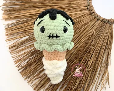 Zombie Ice Cream Cone