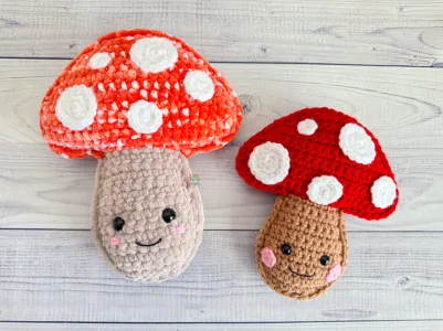 Mini Mushroom Kawaii Cuddler