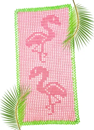 Flamingo Table Runner