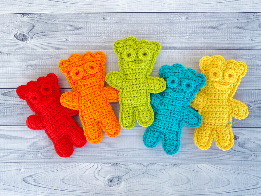 Mini Candy Kid Kawaii Cuddler: Crochet pattern | Ribblr