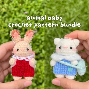 2-in-1 Animal Baby bundle