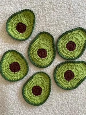 Avocado Coaster Pattern