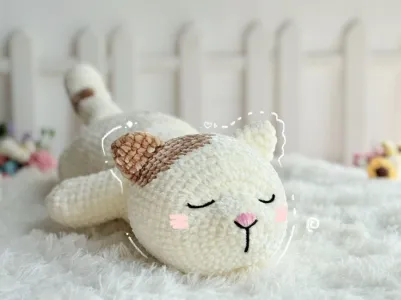 Cat Amigurumi Crochet Pattern, Amigurumi Crochet Pattern, Amigurumi Crochet Pattern English, Handmade Amigurumi Crochet Pattern