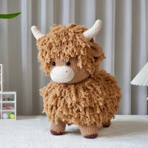 Highland Cow Crochet Pattern, Amigurumi Cow Crochet Pattern, Amigurumi Crochet Pattern, Crochet Patterns, Cow Crochet Pattern