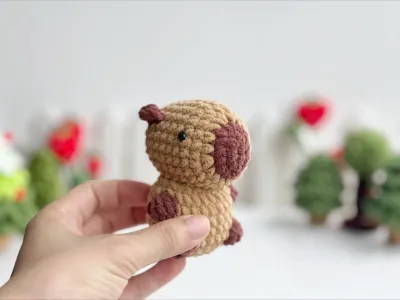 Capybara Crochet Pattern No Sew