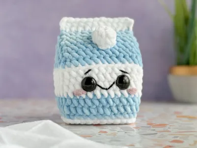 Mini Milk Carton Plush