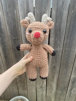 Rudolph the red nose reindeer pattern