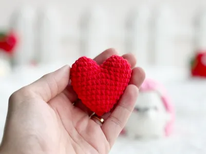 Heart Crochet Pattern, Valentine Crochet Pattern
