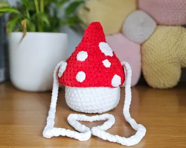 Yummy Lil Mushroom Handbag