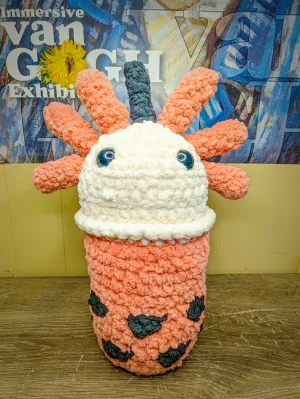 Jumbo Axolotl Boba Buddy Pattern