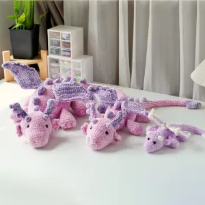 Fairy Dragon Amigurumi Crochet Pattern, Amigurumi Crochet Pattern, Crochet Dragon Pattern, PDF Crochet Pattern