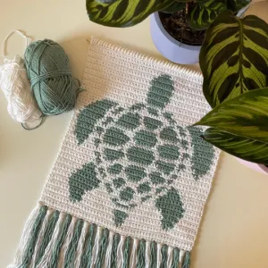 Turtle Tapestry Wall Hanging Pattern