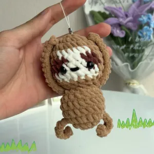 FREE Sloth Keychain Pattern