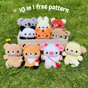 Themed Bags-10 in 1 free pattern