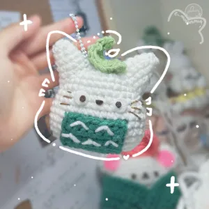 Onigiri Totoro Plushie Crochet Pattern