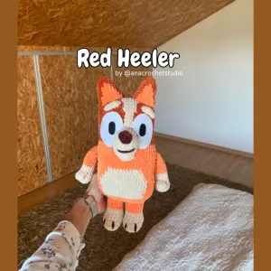 Red Heeler crochet pattern