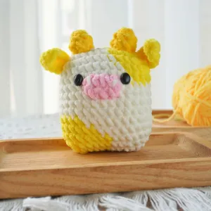 Baby Cow Marshmallow Crochet Pattern