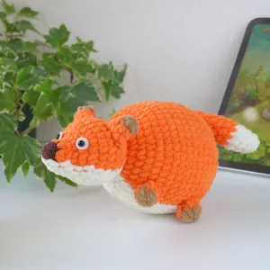 Pudgy Fox Amigurumi Crochet Patterns