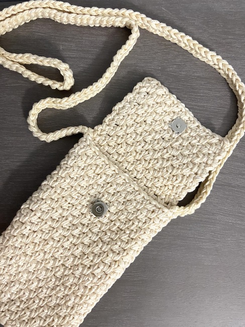 Cell Phone Crossbody Bag: Crochet pattern