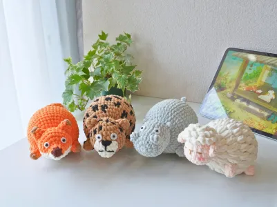 Round Belly Critters Crochet Pattern