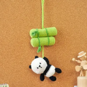 Hanging Panda Amigurumi Crochet Pattern, Panda Pals Pendant Crochet Pattern