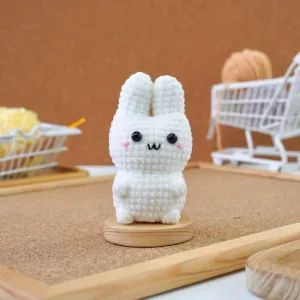 Rabbit Keychain Crochet Pattern