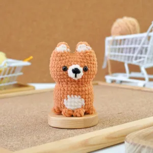 Dog Amigurumi Keychain Crochet Pattern