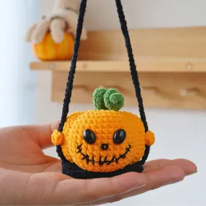 Pumpkin On Swing Crochet Pattern