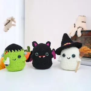 Ghostly Trio Treats Halloween Crochet Pattern