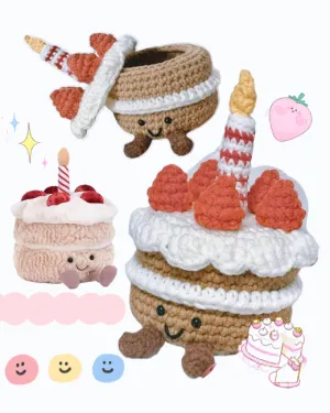 [JellyCat inspired] Birthday Cake