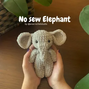 No sew Elephant