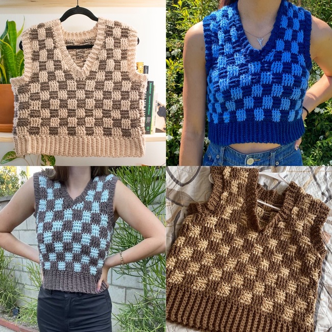 check me out vest: Crochet pattern | Ribblr