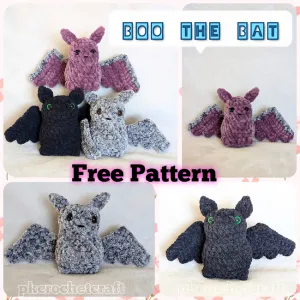 Boo The Bat, Free Pattern