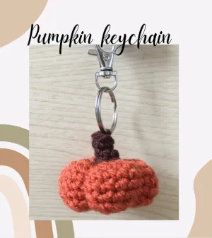 Pumpkin keychain