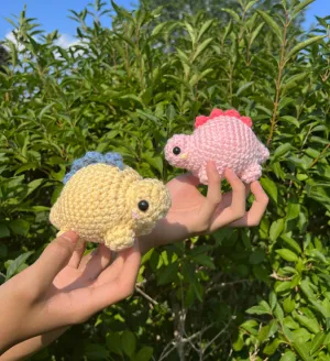 Crochet Mini Chubby Stego Pattern