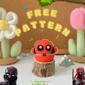 FREE DeadPool Crochet Pattern