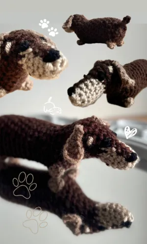 [Jellycat inspired] Dachshund Dog