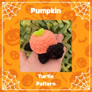 Mini pumpkin turtle