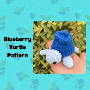 Mini blueberry turtle