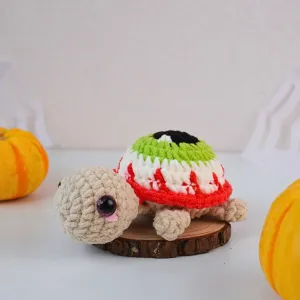 Candy Eyeball Turtle Crochet Pattern