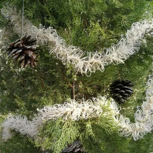 Eco Christmas Tree Garland