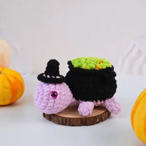 Cauldron Turtle Crochet Pattern