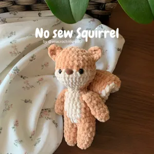 No sew squirrel