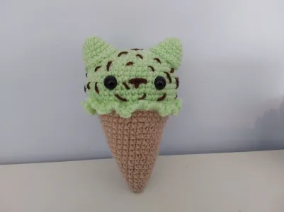 Cat ice cream