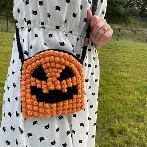 The Jack-O-Lantern Maggie Bag