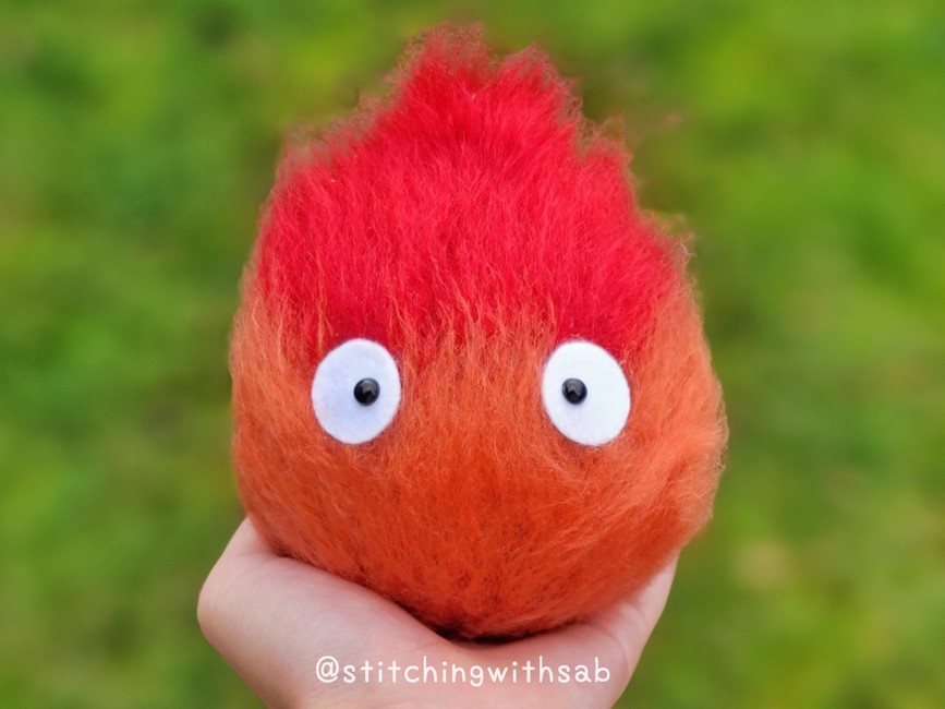 Studio Ghibli Howl's Moving Castle Calcifer Plush