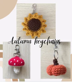 Autumn keychain patterns